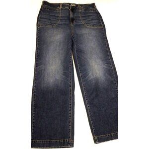 Torrid Jeans 14T High Rise Wide Leg Vintage Stretch Blue Tall Plus Y2K Normcore